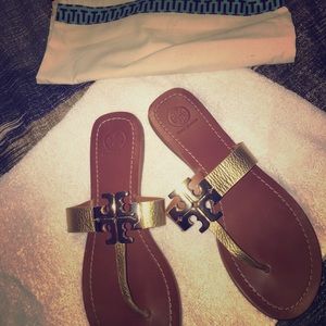 Tory Burch Gold Moore 2 sandals